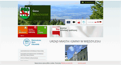 Desktop Screenshot of bip.miedzylesie.pl